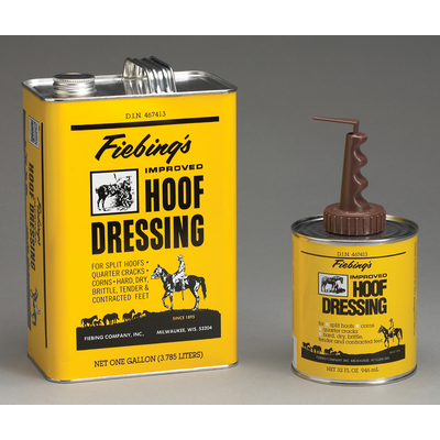 Fiebing Hoof Dressing With Brush 32 OZ