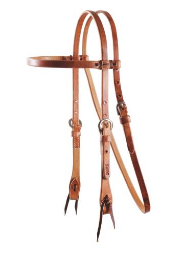 PC LEATHER BROW BAND HEADSTALL