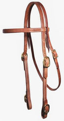 PC LEATHER BROW BAND HEADSTALL