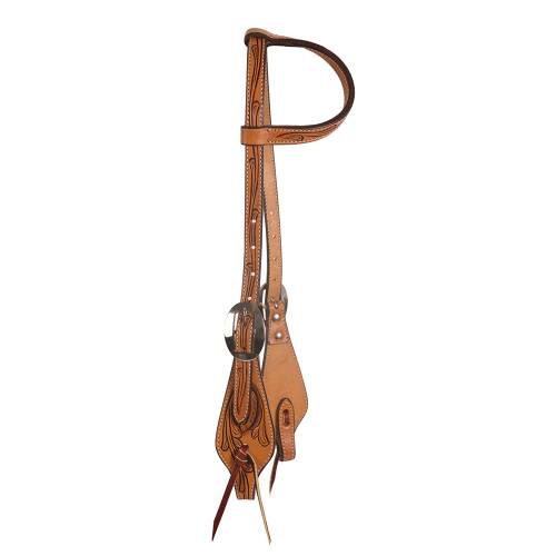 PROFESSIONAL CHOICE LEATHER SINGLE EAR HEAD STALL