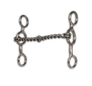 Short Shank Bit - Twisted Wire Snaffle