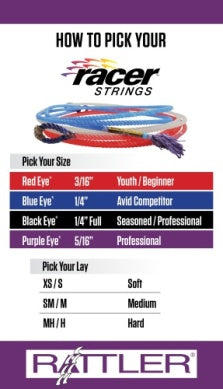 Racer Calf String, Red Eye