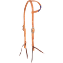 Slip Ear Headstall with Colored Lace