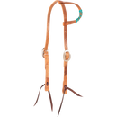 Slip Ear Headstall with Colored Lace