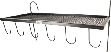 ARENA SHELF WITH ROPE HOOKS