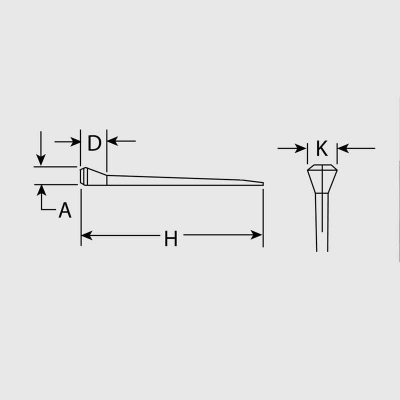 Liberty 5 Race Horseshoe Nails - QC Supply